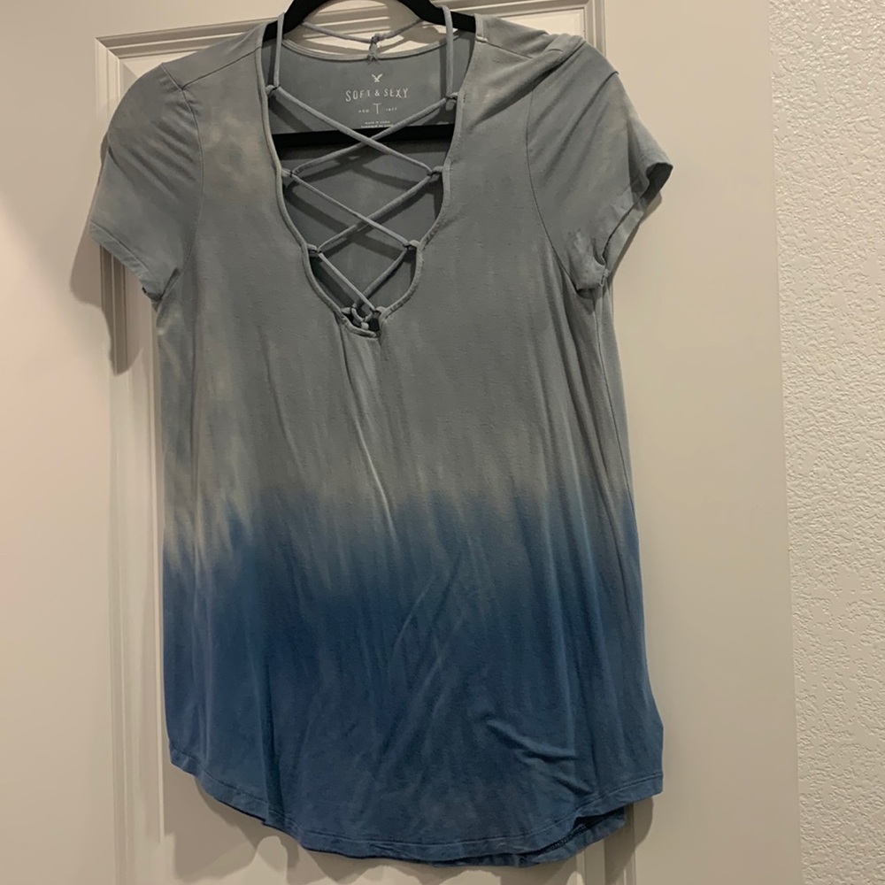 American Eagle Soft & Sexy Tee Shirt Size Small